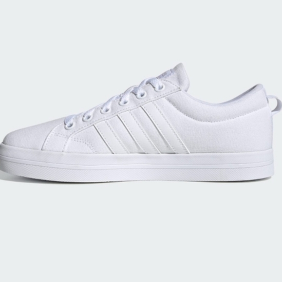 adidas white canvas shoes